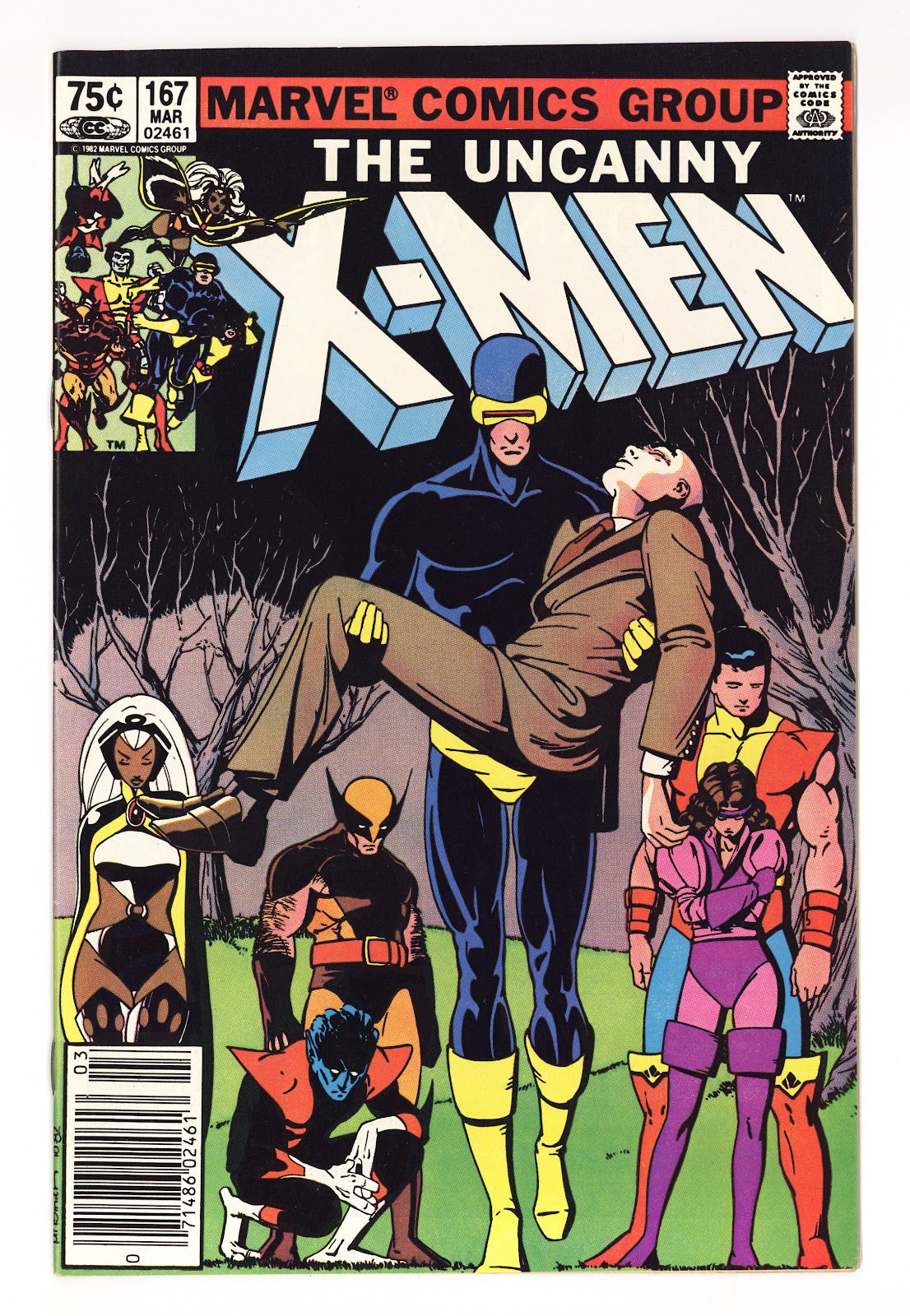 The Uncanny X-Men Vol 1 167  VF- (7.5)   (1983)   Canadian Price Variant  