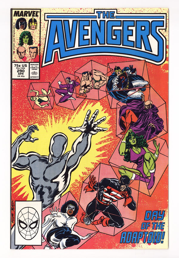 The Avengers Vol 1 290 High Grade (1988)