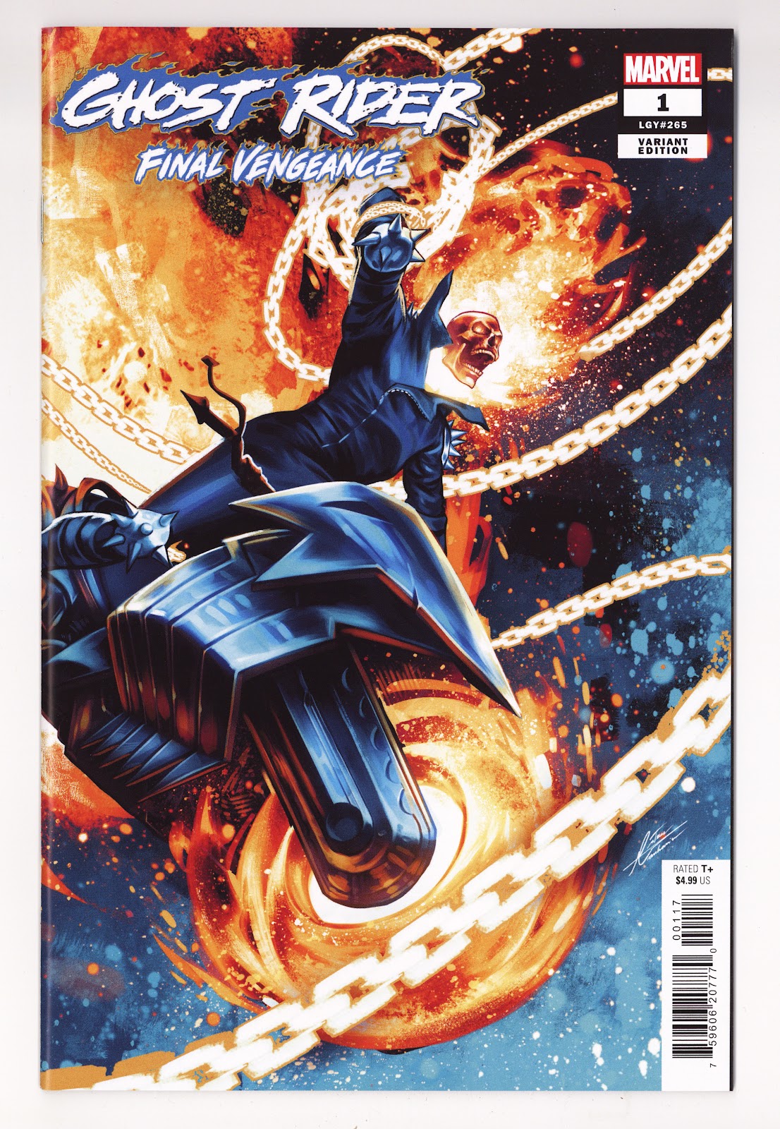Ghost Rider: Final Vengeance 1 (265) High Grade (2024) Manhanini Incentive Variant 