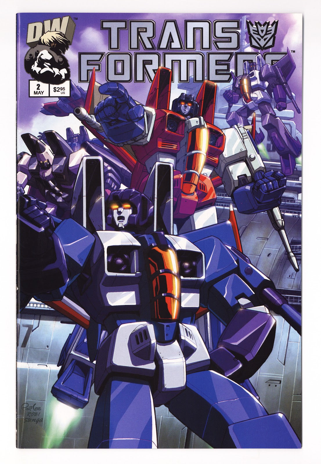 Transformers: Generation 1 Vol 1 2  Mid Grade   (2002) Decepticons  Variant  