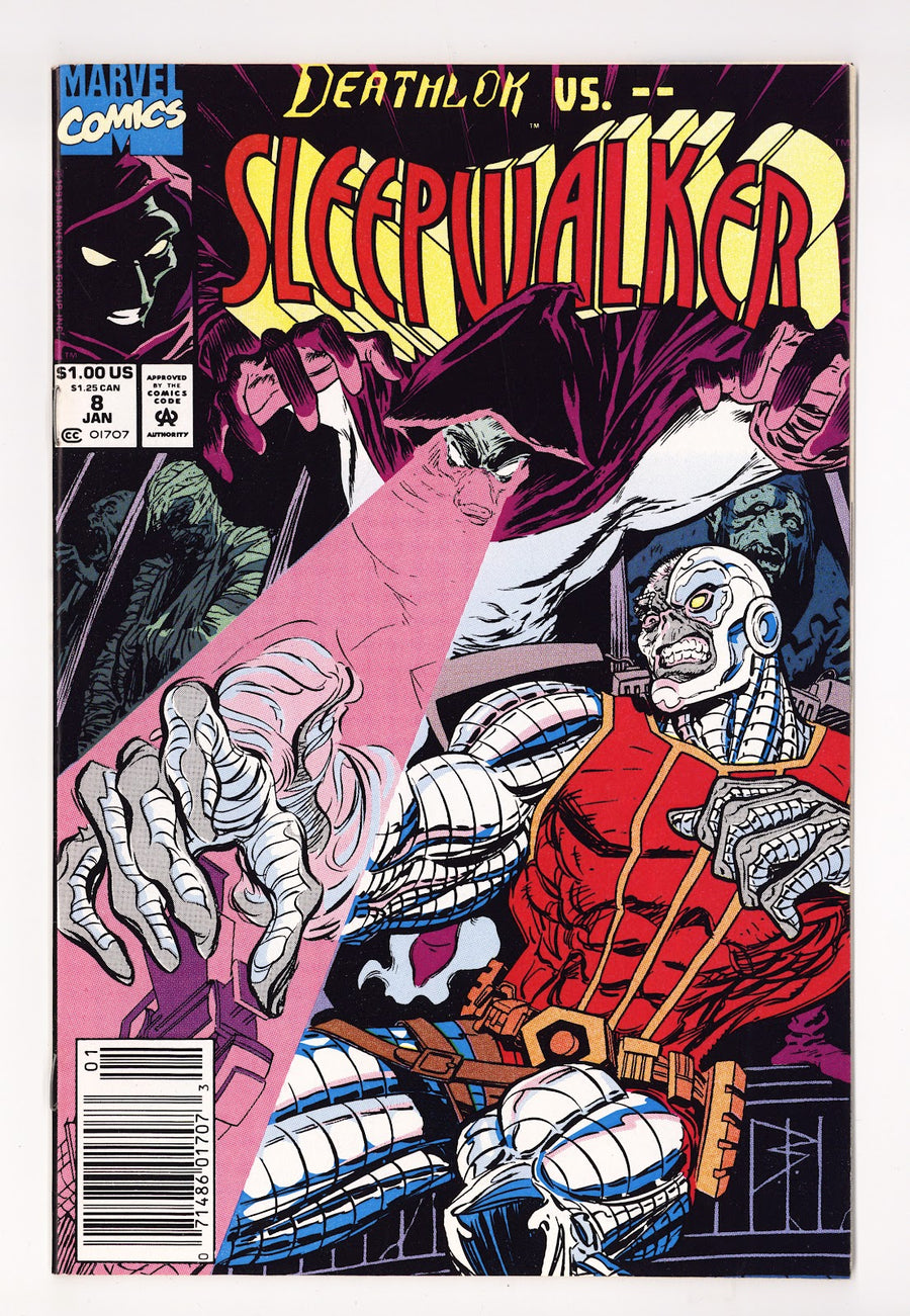 Sleepwalker 8 High Grade (1992) Newsstand 