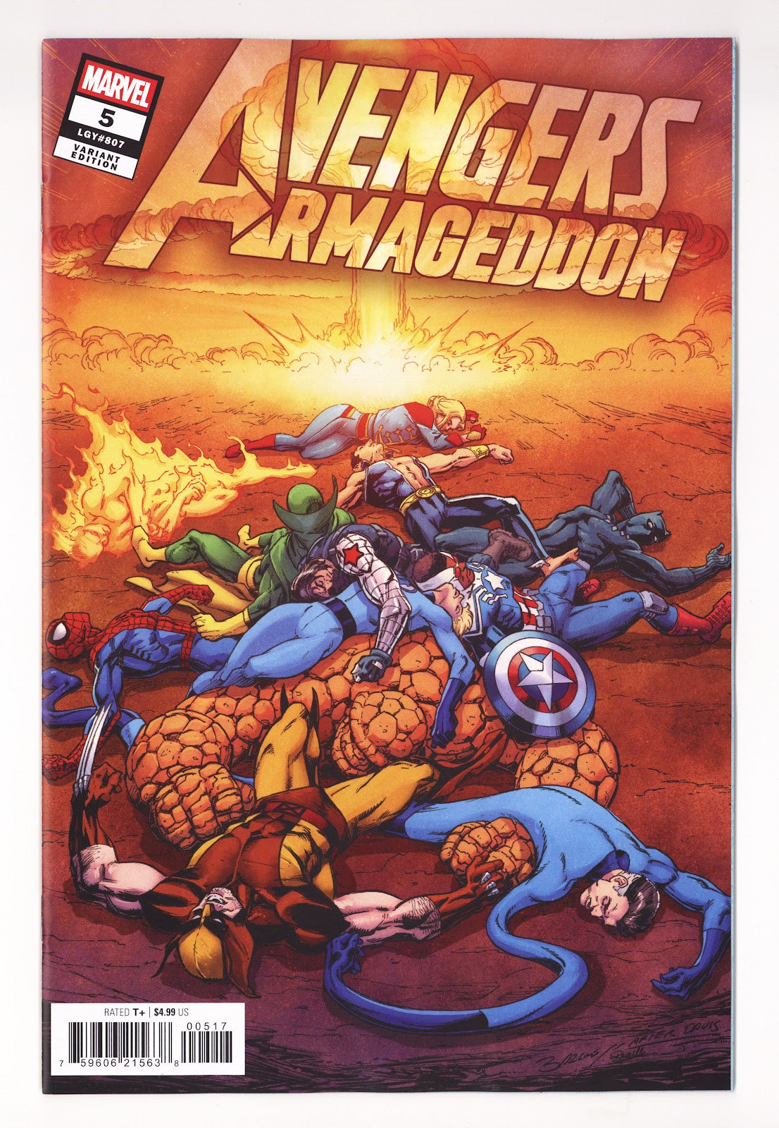 Avengers: Armageddon #5 NM (9.6) (2026) Bagley Incentive