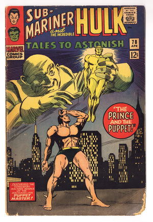 Tales to Astonish Vol 1 78  GD/VG (3.0)   (1966)