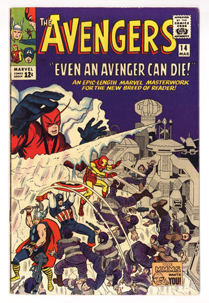 The Avengers Vol 1 14  FN- (5.5)   (1965)