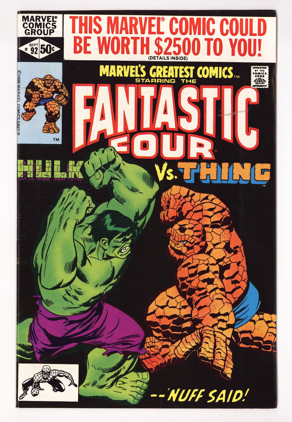 Marvel's Greatest Comics 92 Mid Grade (1980) 