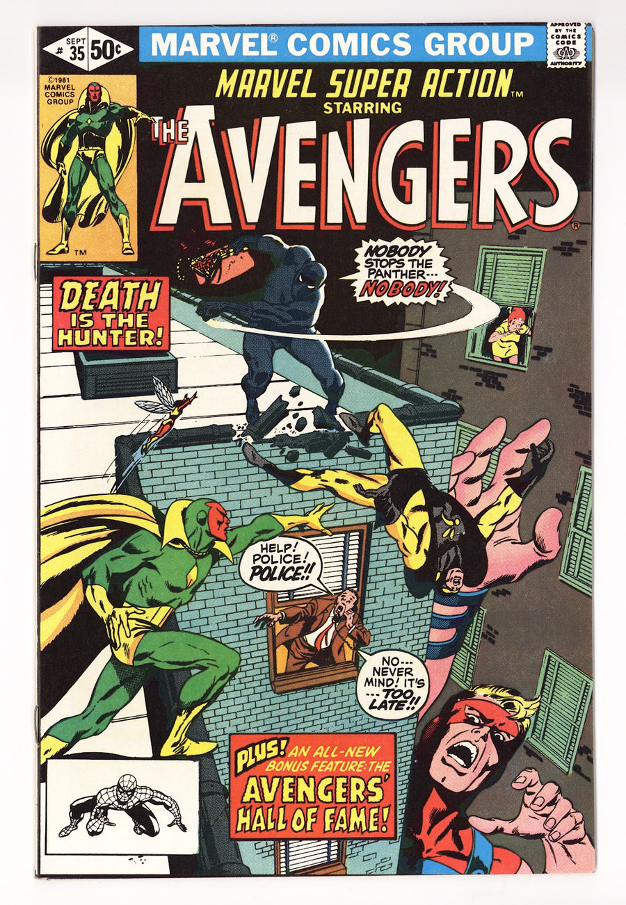 Marvel Super Action Vol 1 35  High Grade   (1981)
