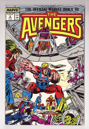 The Official Marvel Index to the Avengers Vol 1 5  Mid Grade   (1988)