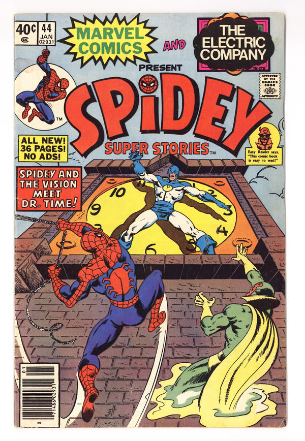 Spidey Super Stories Vol 1 44  VG+ (4.5)   (1980)