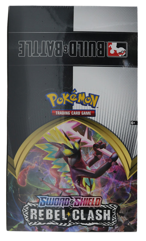 Pokemon Sword & Shield Rebel Clash Build And Battle Bundle Case 10 Build And Battle Boxes, Sealed (2020)