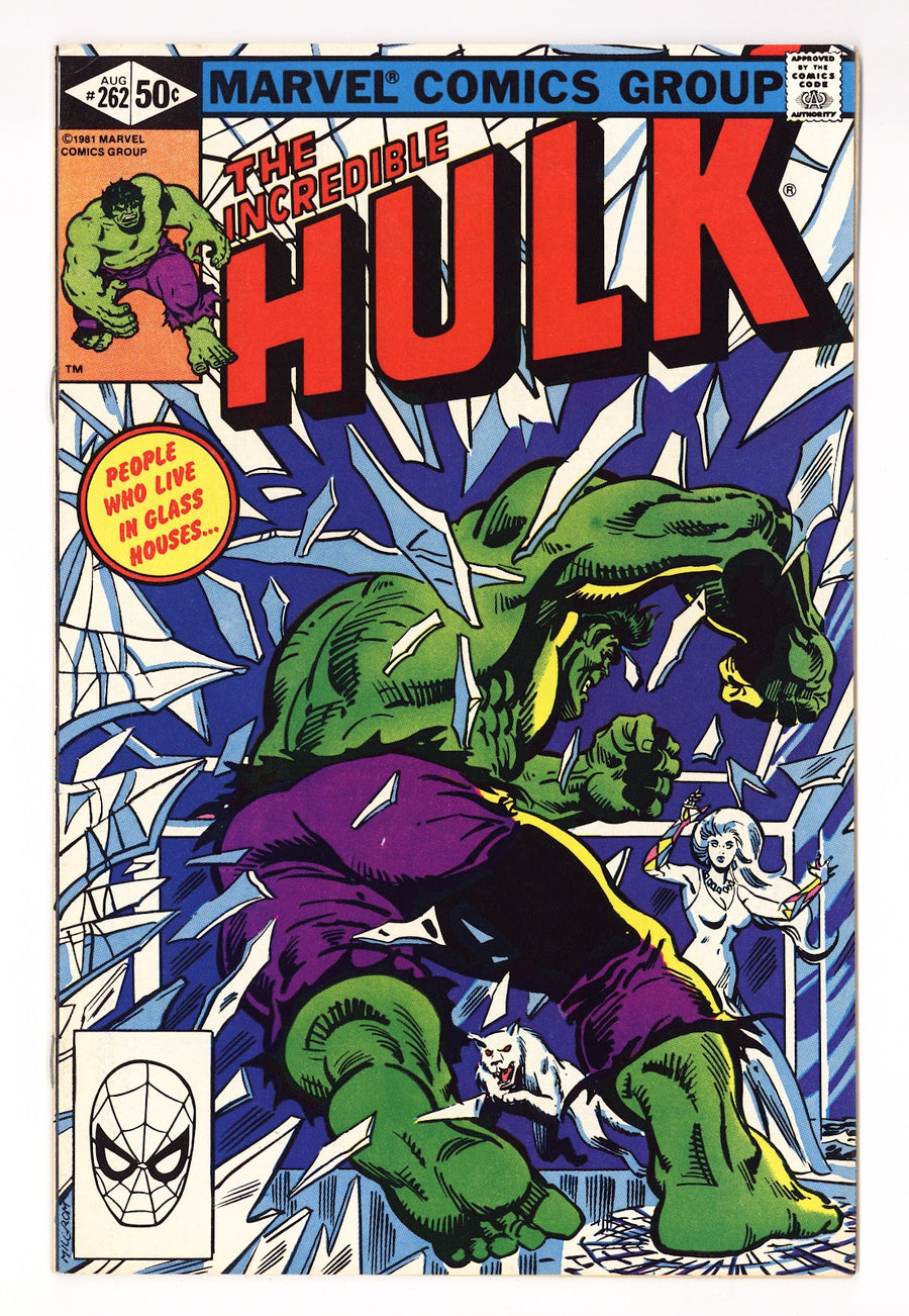 The Incredible Hulk Vol 1 262  High Grade   (1981)     