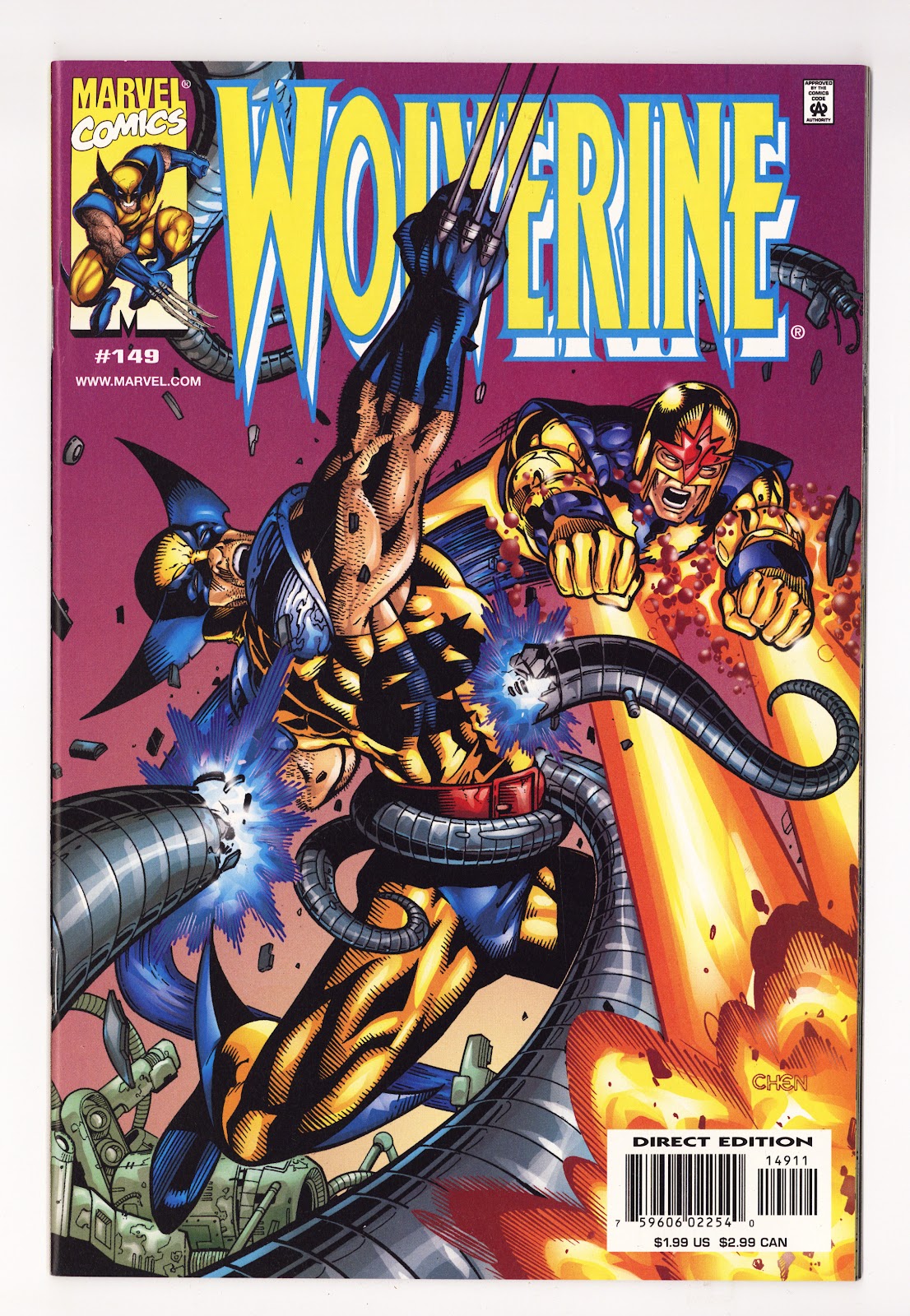 Wolverine Vol 2 149  High Grade   (2000)     