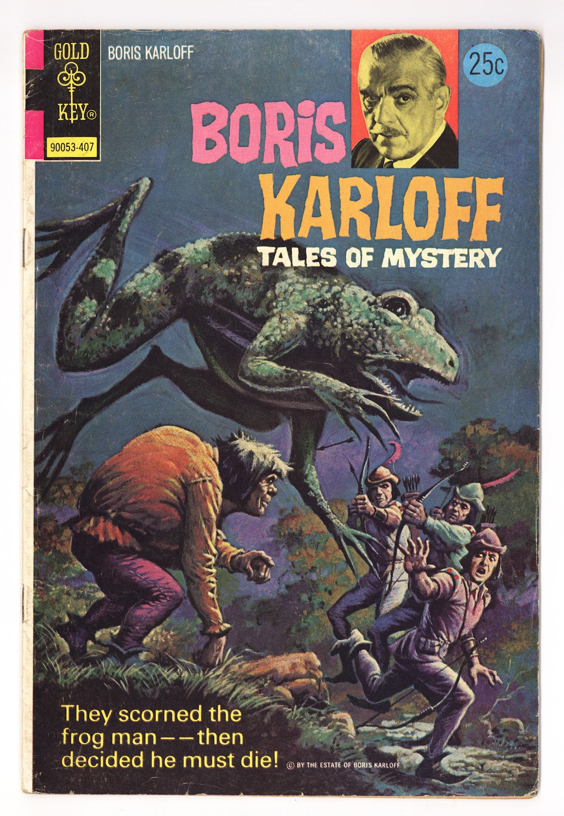 Boris Karloff Tales of Mystery   55  Low Grade   (1974)   Gold Key  
