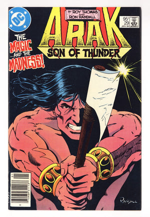 Arak / Son of Thunder   29  Mid Grade   (1984)   Canadian Price Variant