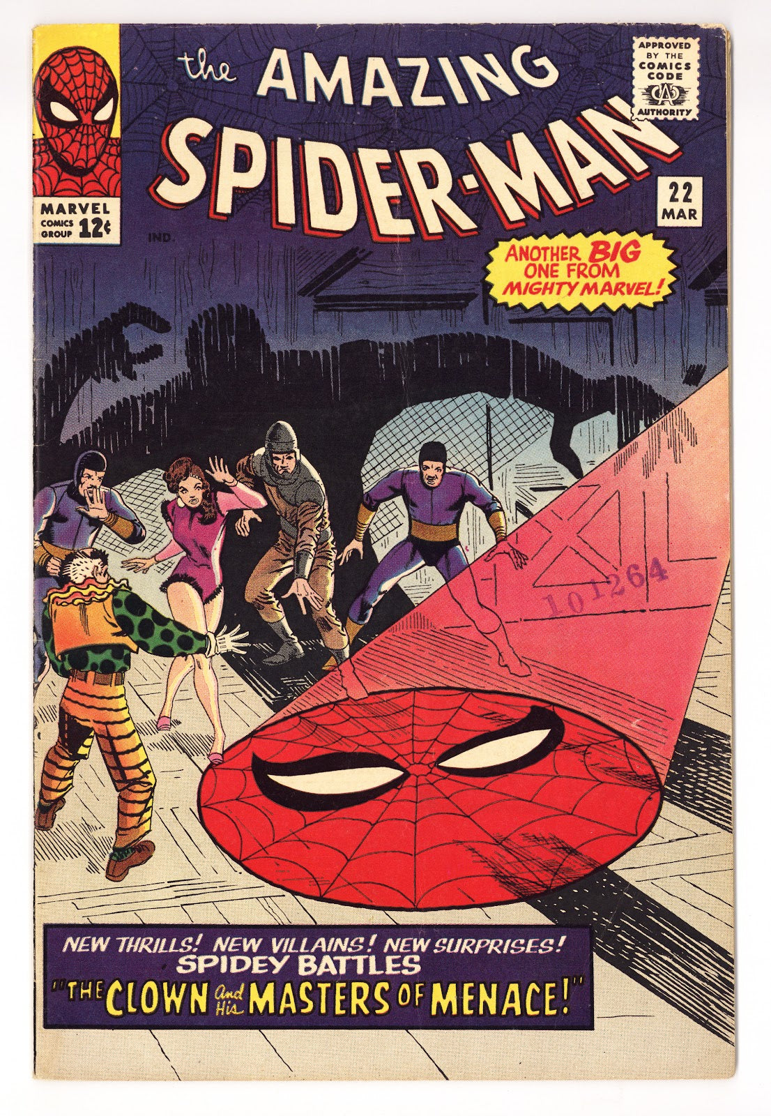The Amazing Spider-Man Vol 1 22  FN- (5.5)   (1965)