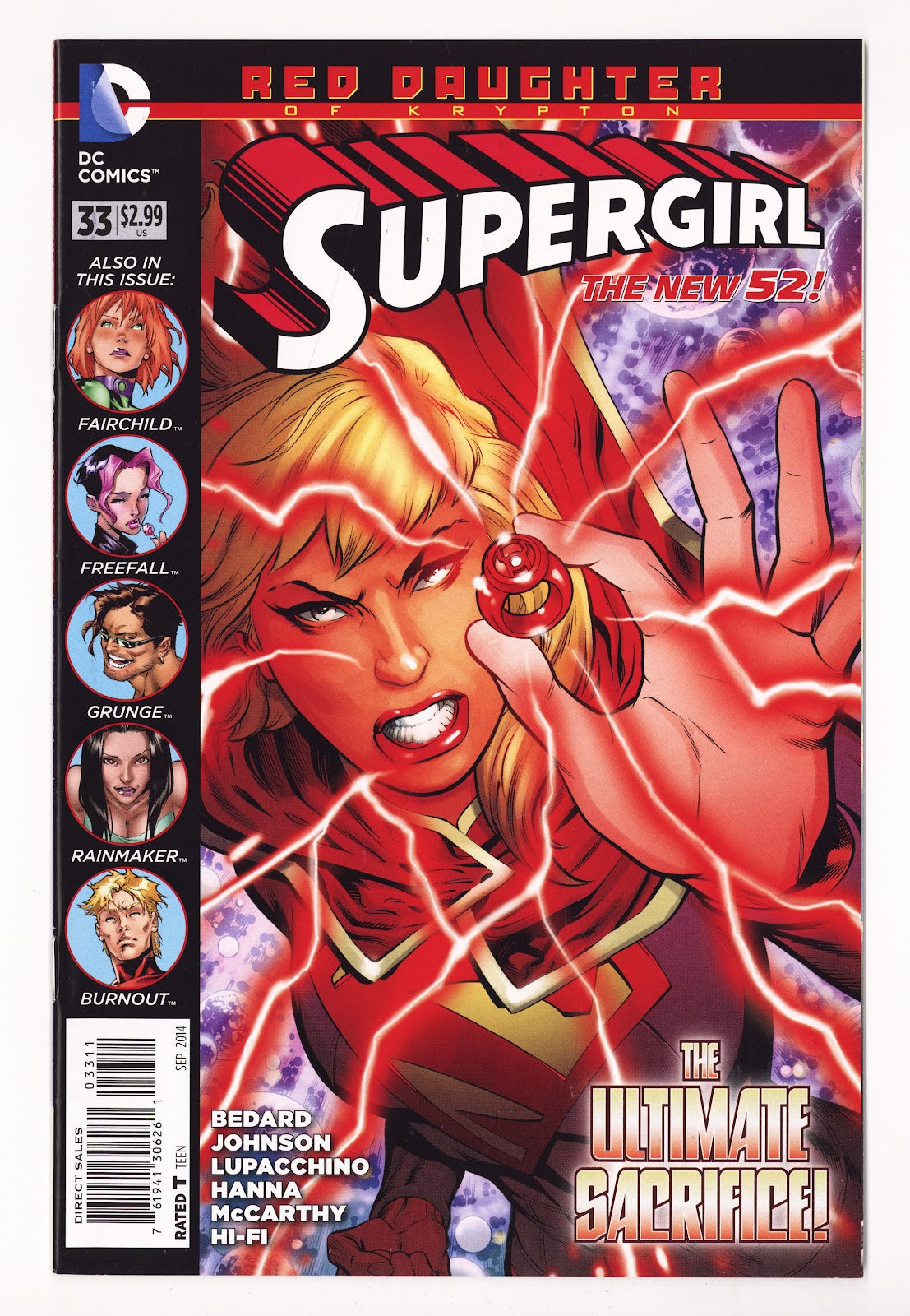 Supergirl Vol 6 33  High Grade   (2014)   Direct Sales  
