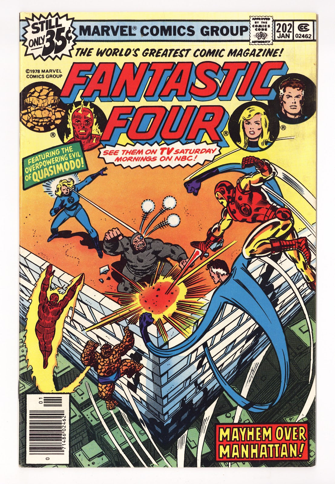 Fantastic Four Vol 1 202  Mid Grade   (1979)   Regular Edition  