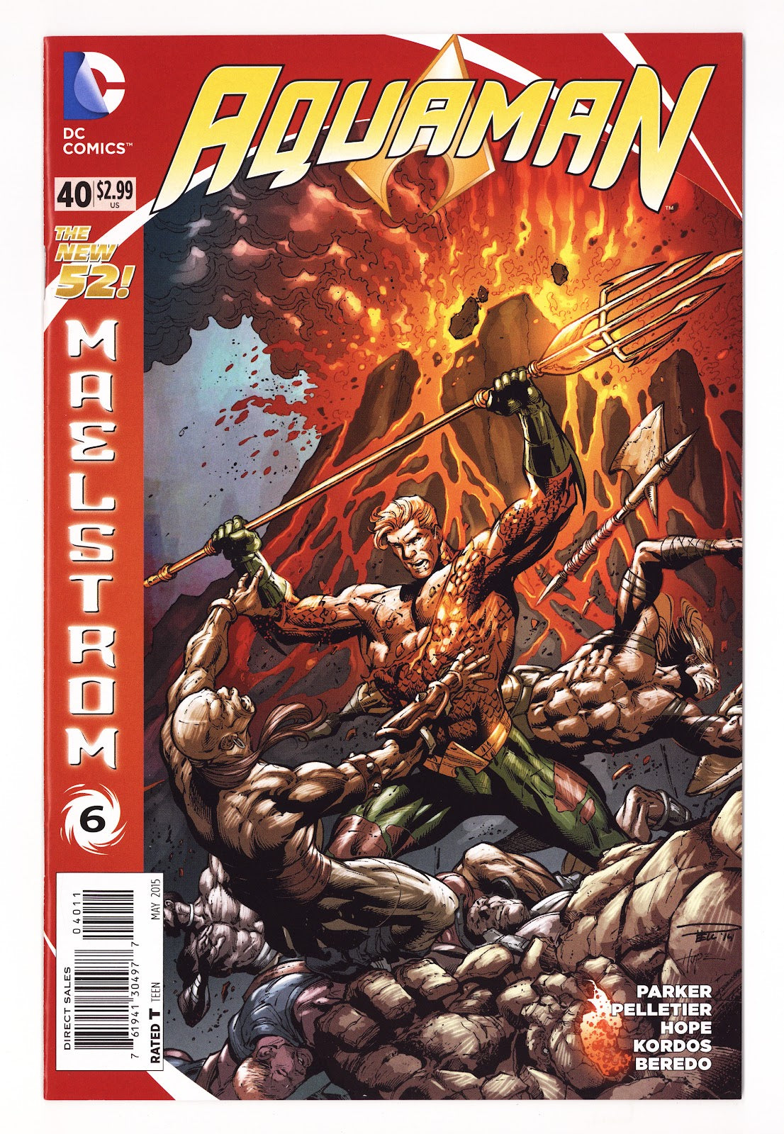 Aquaman Vol 7 40 High Grade (2015) Direct Sales 