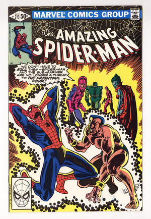 The Amazing Spider-Man Vol 1 215  Mid Grade   (1981)