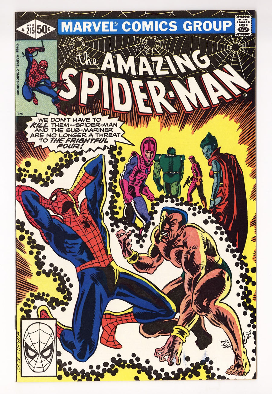 The Amazing Spider-Man Vol 1 215  Mid Grade   (1981)