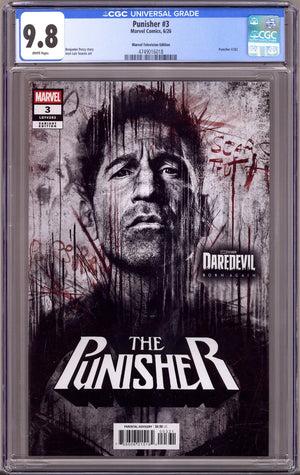 Punisher Vol 15 3 (282) CGC 9.8 (NM/M) (2026) Jon Bernthal Variant