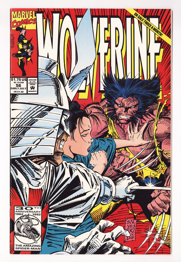 Wolverine Vol 2 56 High Grade (1992)