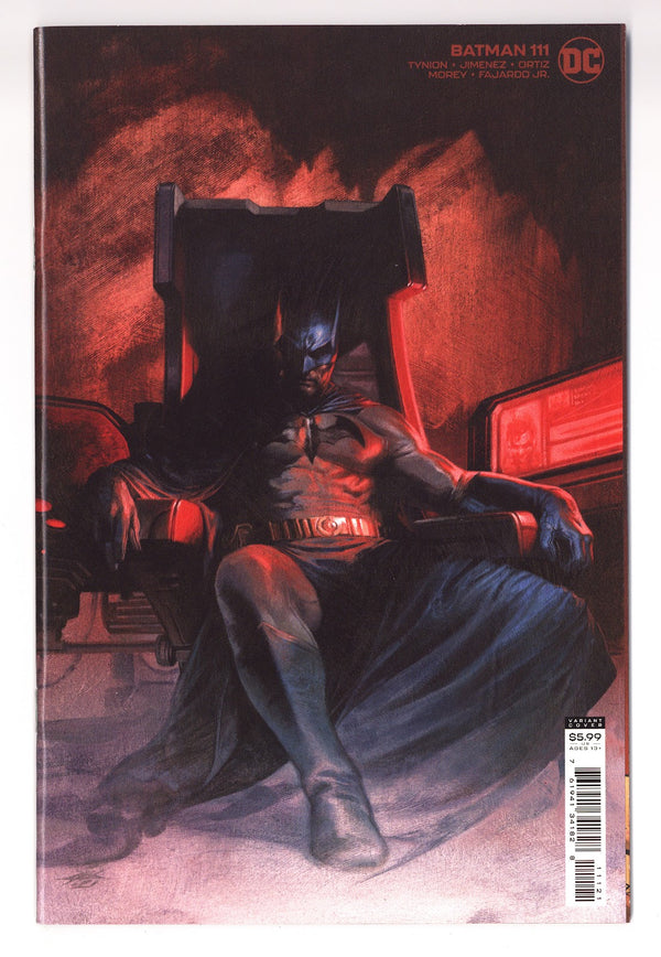 Batman Vol 3 111 High Grade (2021) Dell'Otto Variant