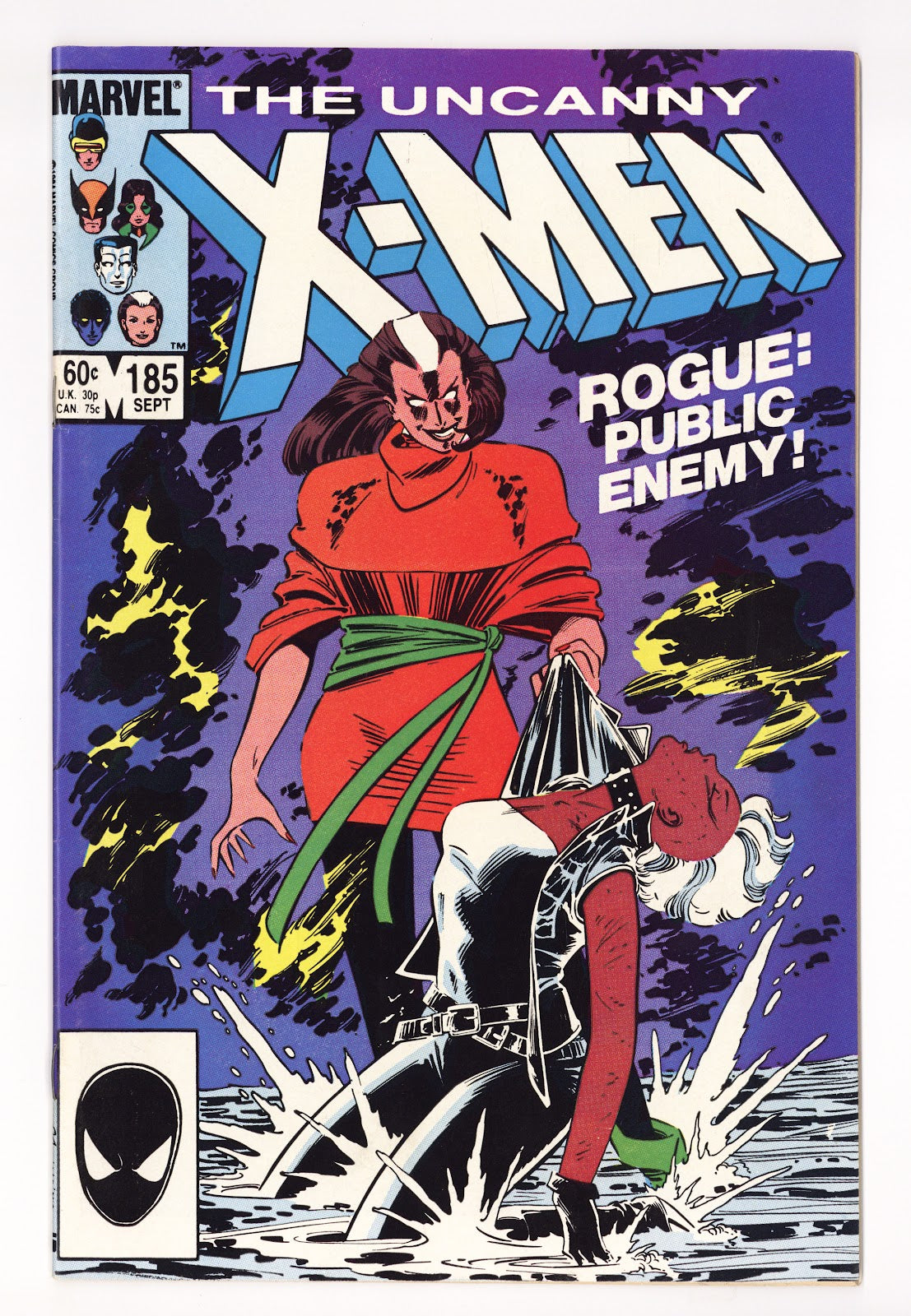 The Uncanny X-Men Vol 1 185 Mid Grade (1984) Direct 