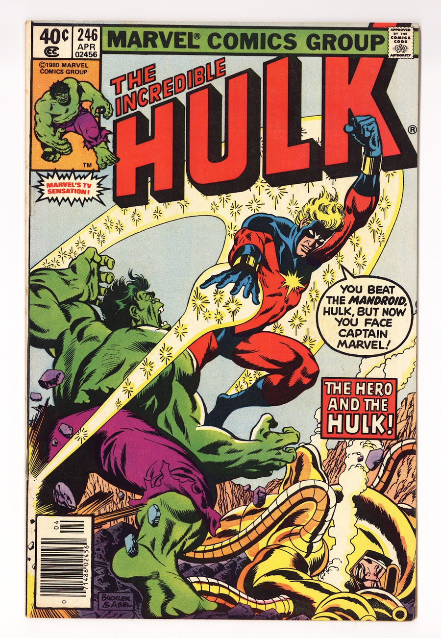 The Incredible Hulk Vol 1 246  Mid Grade   (1980)   Newsstand  