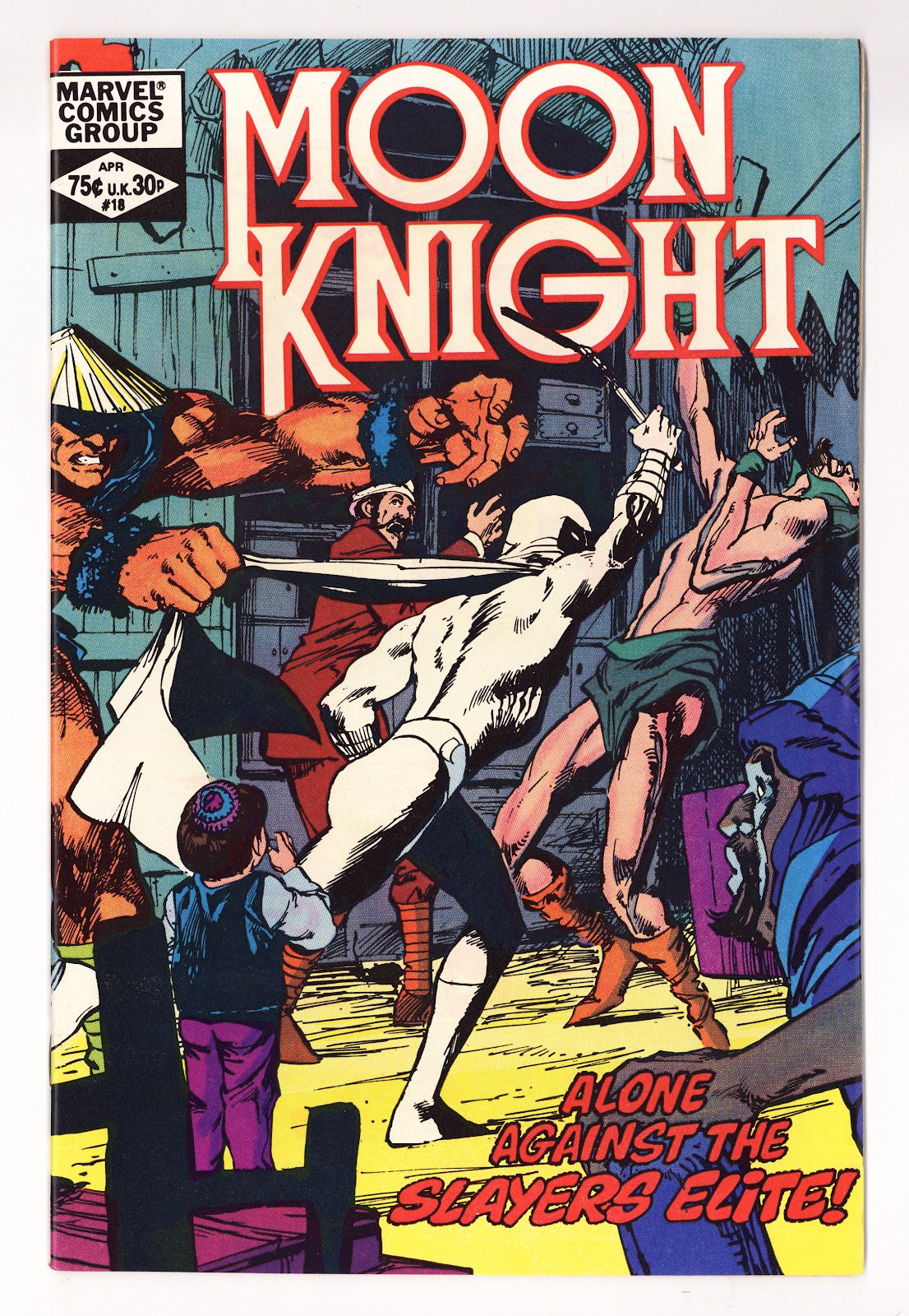 Moon Knight Vol 1 18 Mid Grade (1982) 