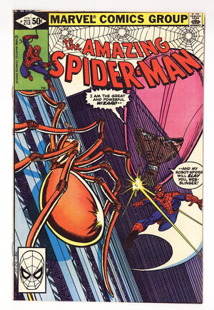 The Amazing Spider-Man Vol 1 213  Mid Grade   (1981)