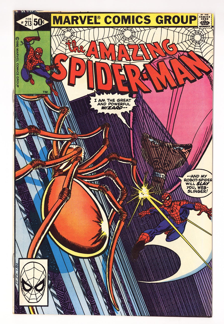 The Amazing Spider-Man Vol 1 213  Mid Grade   (1981)
