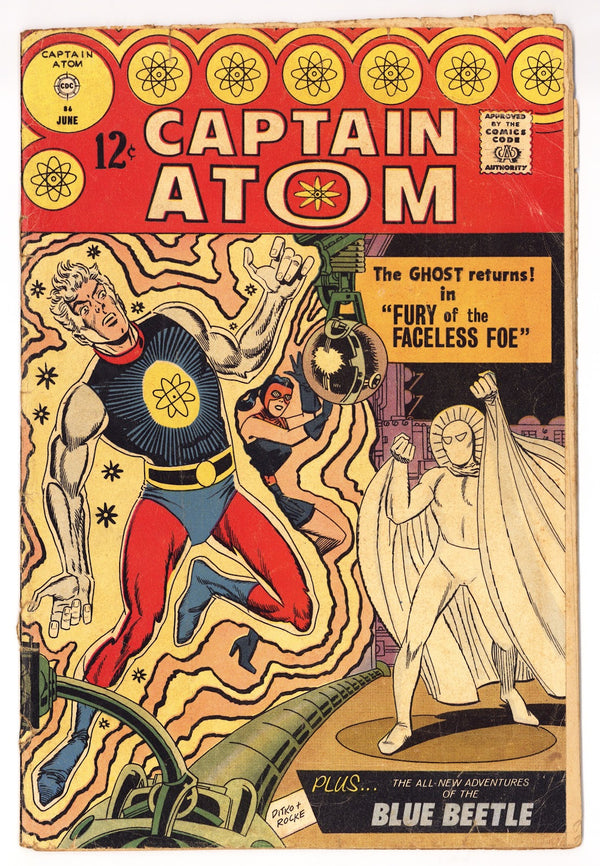 Captain Atom Vol 2 86  GD (2.0) Cover Detached  (1967)