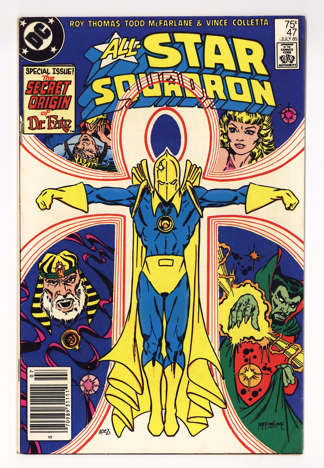 All-Star Squadron   47  VG/FN (5.0) Colour Touch  (1985)   Newsstand  
