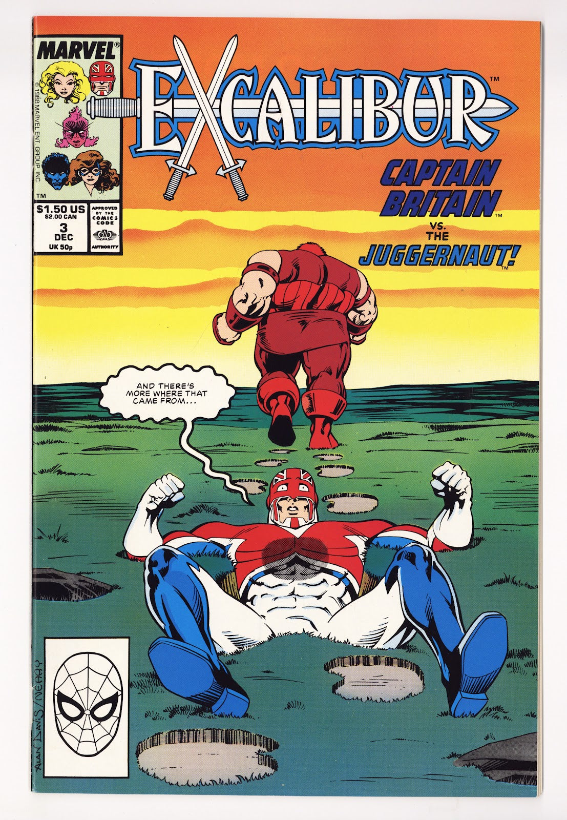Excalibur Vol 1 3 High Grade (1988) 