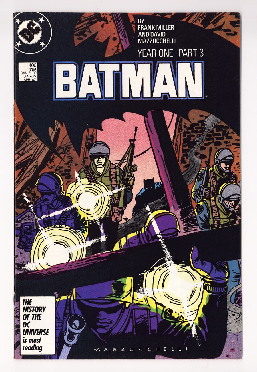 Batman Vol 1 406  VF+ (8.5)   (1987)     