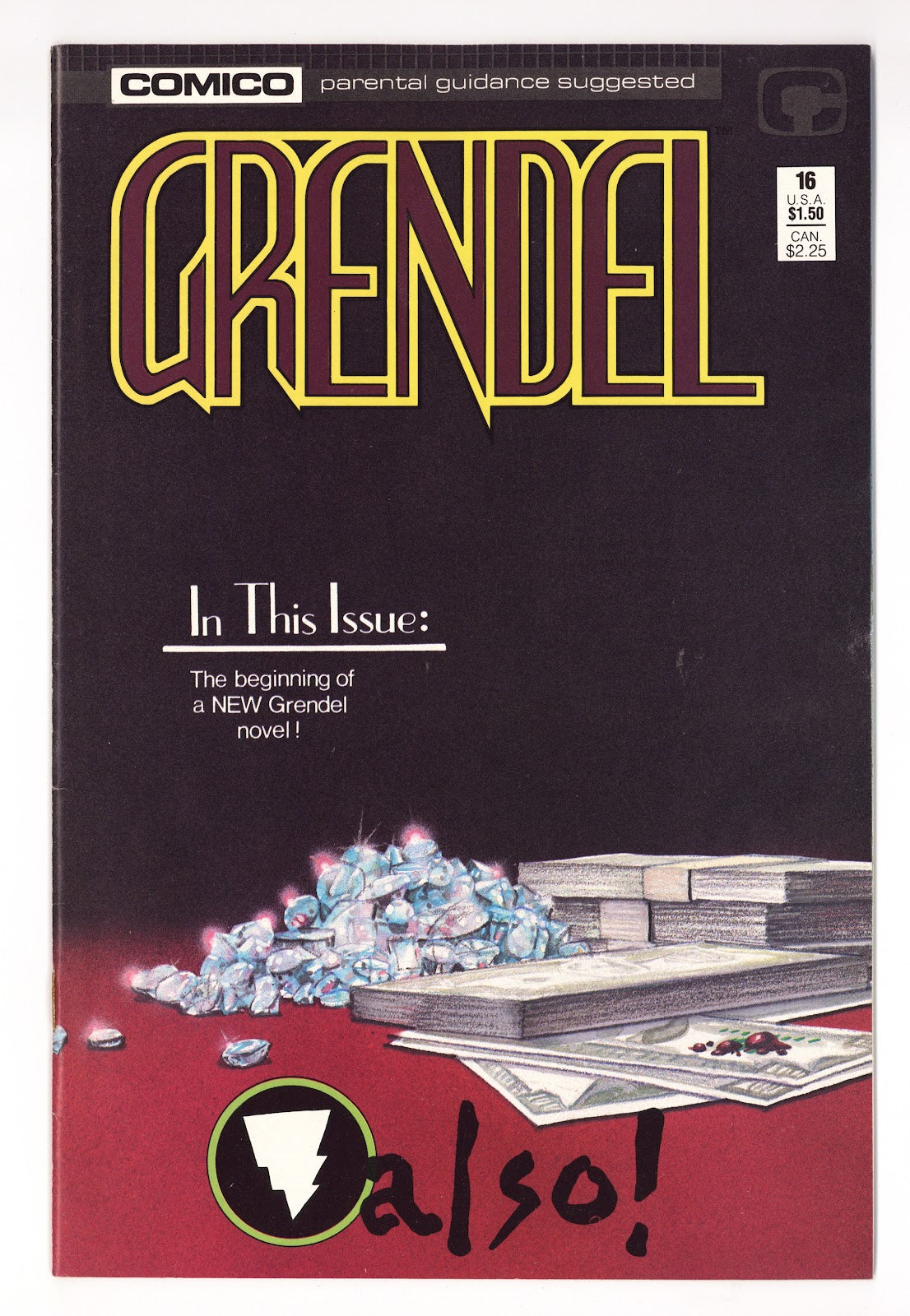 Grendel Vol 2 16  Mid Grade   (1988)