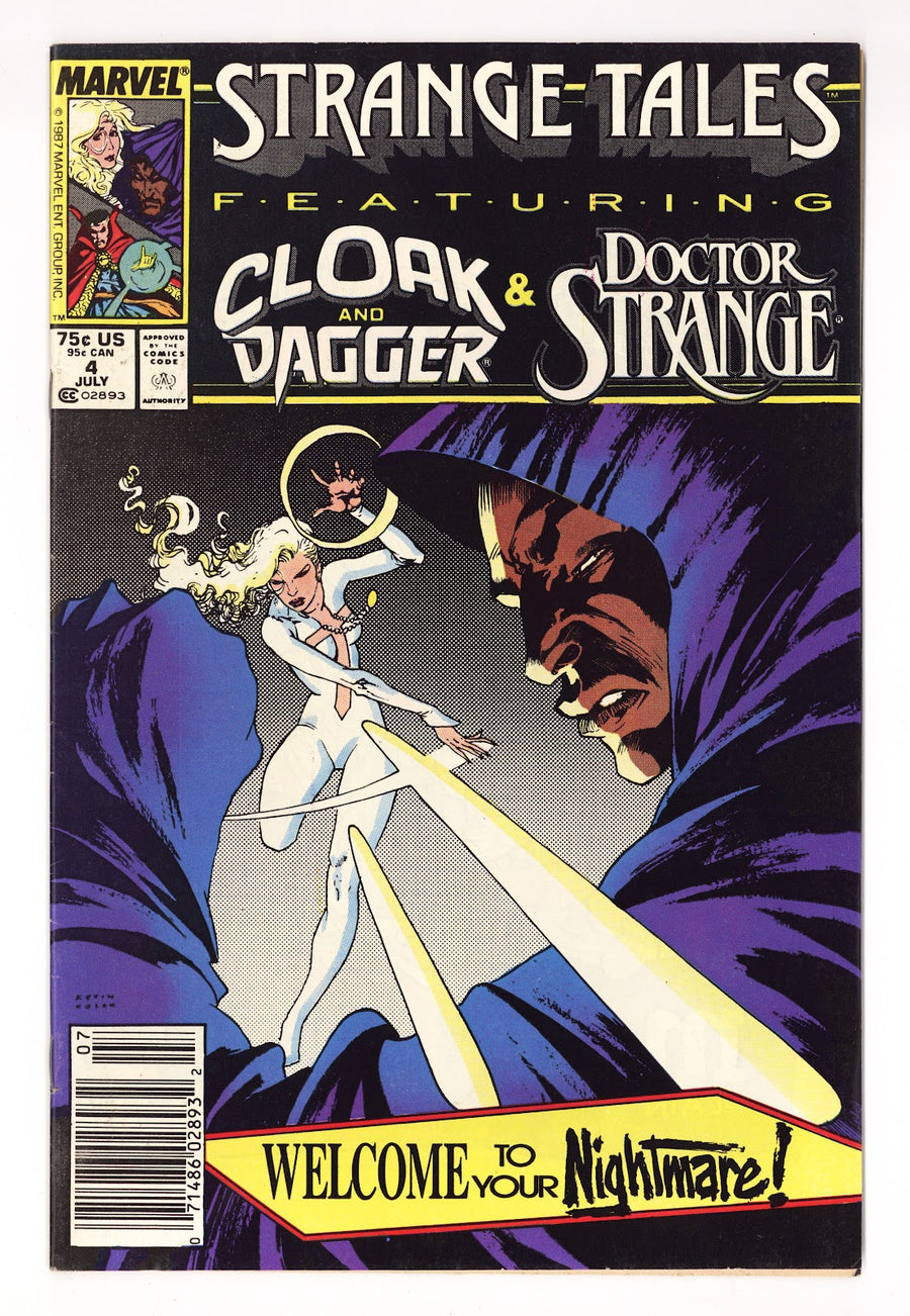 Strange Tales Vol 2 4  Mid Grade   (1987)   Newsstand