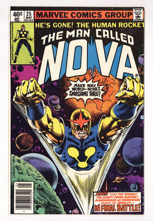 The Man Called Nova Vol 1 25  High Grade   (1979)