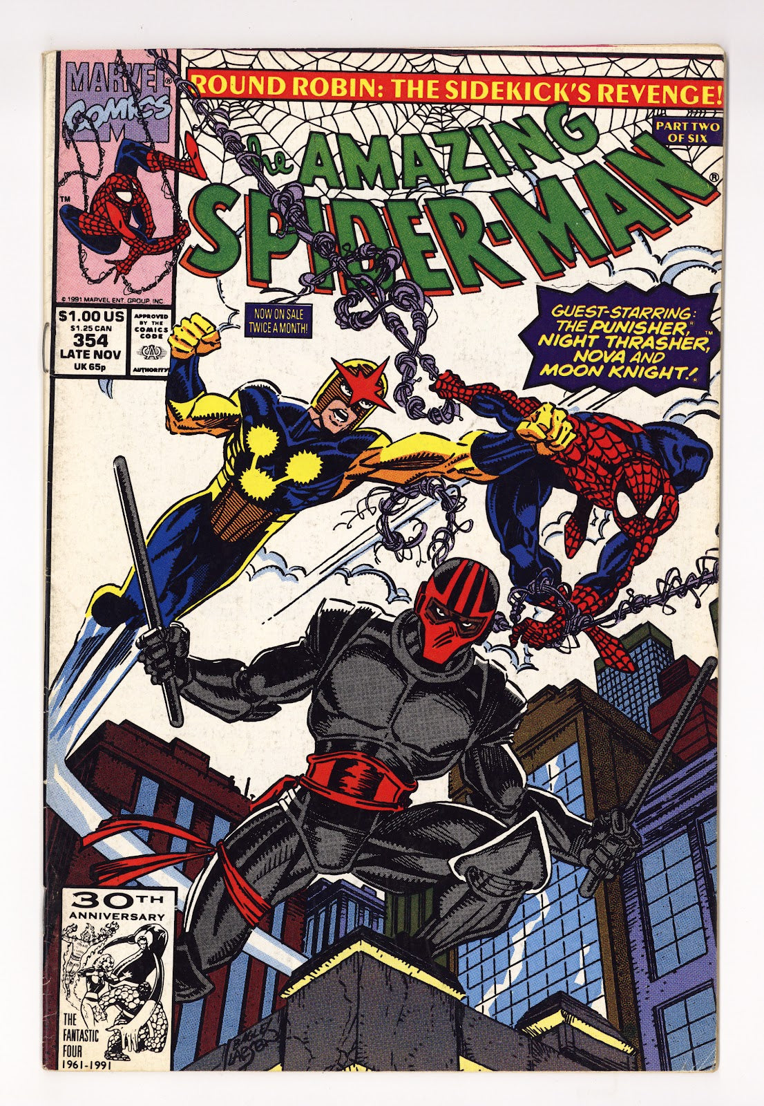 The Amazing Spider-Man Vol 1 354 Mid Grade (1991)  