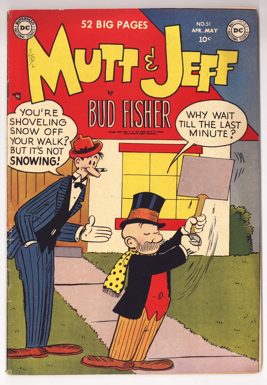 Mutt & Jeff   51  FN (6.0)   (1951)