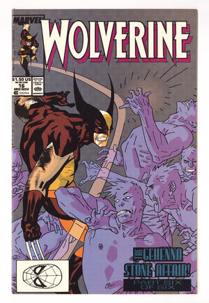 Wolverine Vol 2 16  High Grade   (1989)