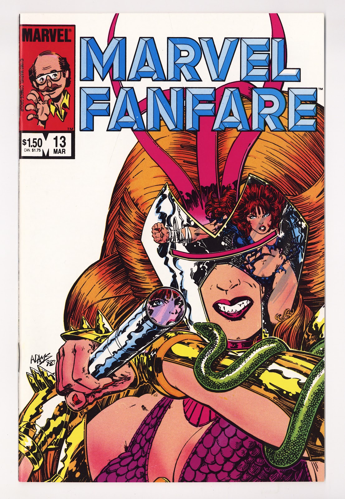 Marvel Fanfare Vol 1 13 High Grade (1984) 