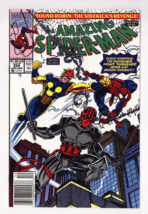 The Amazing Spider-Man Vol 1 354 High Grade (1991) Newsstand
