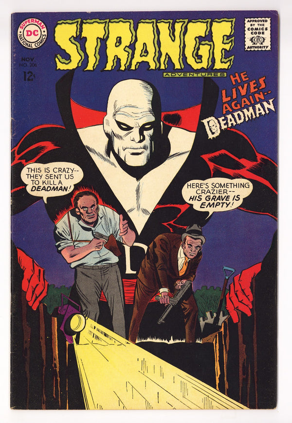 Strange Adventures Vol 1 206 FN+ (6.5) (1967)