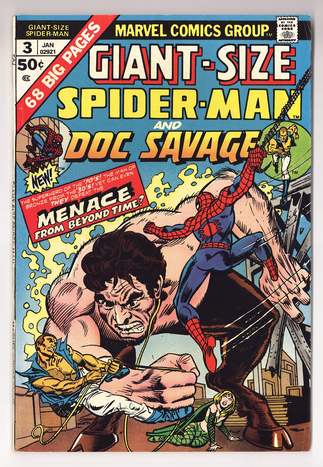 Giant-Size Spider-Man Vol 1 3  FN/VF (7.0)   (1975)     