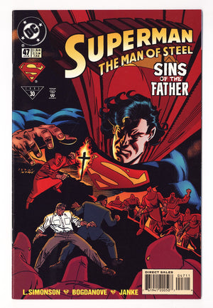 Superman: The Man of Steel   47  High Grade   (1995)   Direct Sales