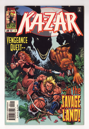 Ka-Zar Vol 4 2 High Grade (1997) Cover A - Direct Edition