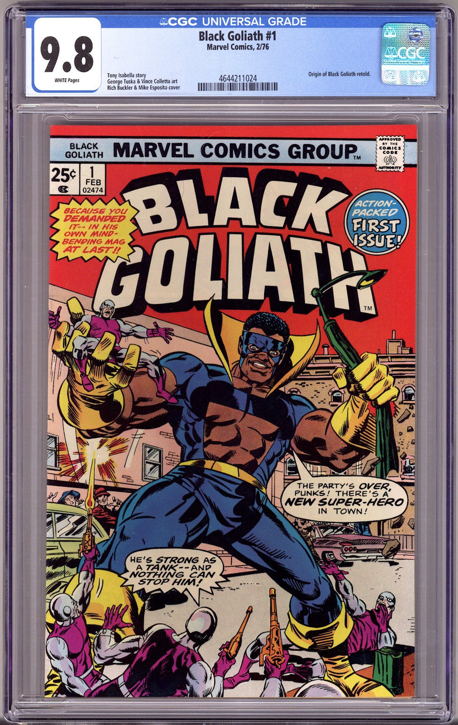 Black Goliath   1 CGC 9.8 (NM/M)   (1976)