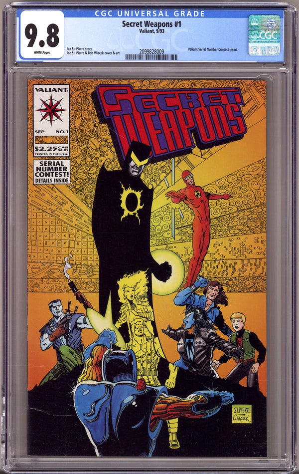 Secret Weapons Vol 1 1 CGC 9.8 (NM/M) (1993)