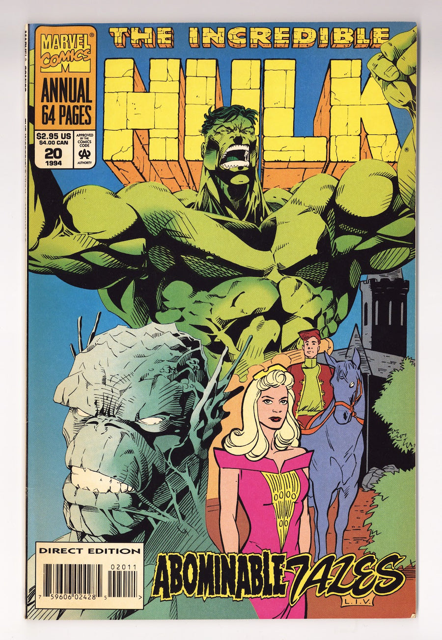 The Incredible Hulk Annual Vol 1 20  Mid Grade   (1994)     